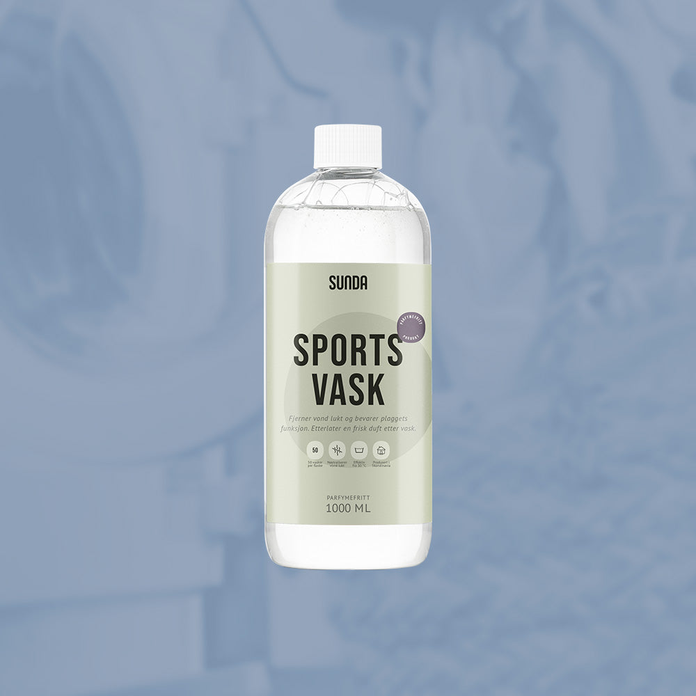 Sportsvaskemiddel 50 vasker